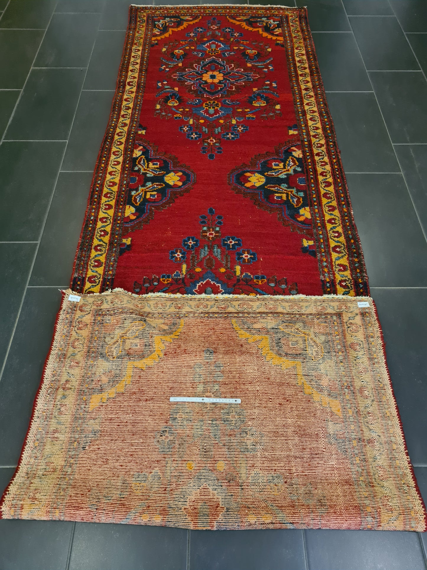 Perserteppich Orientteppich Handgeknüpfter Teppich Lillian 360x110cm