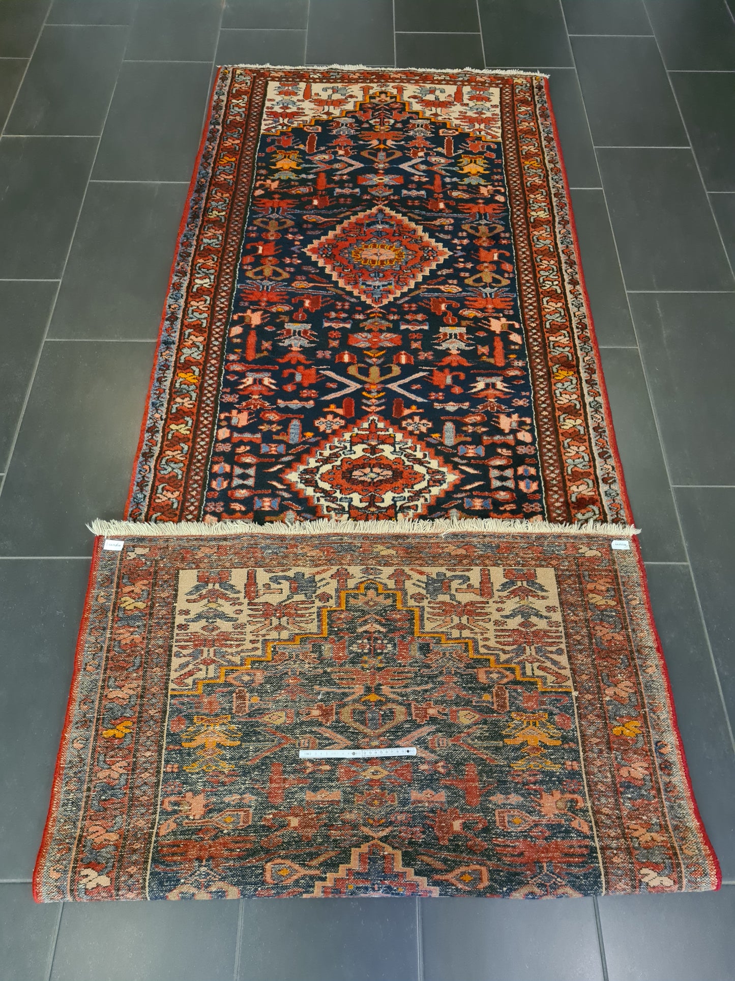 Perserteppich Orientteppich Handgeknüpfter Teppich Malaya 315x115cm