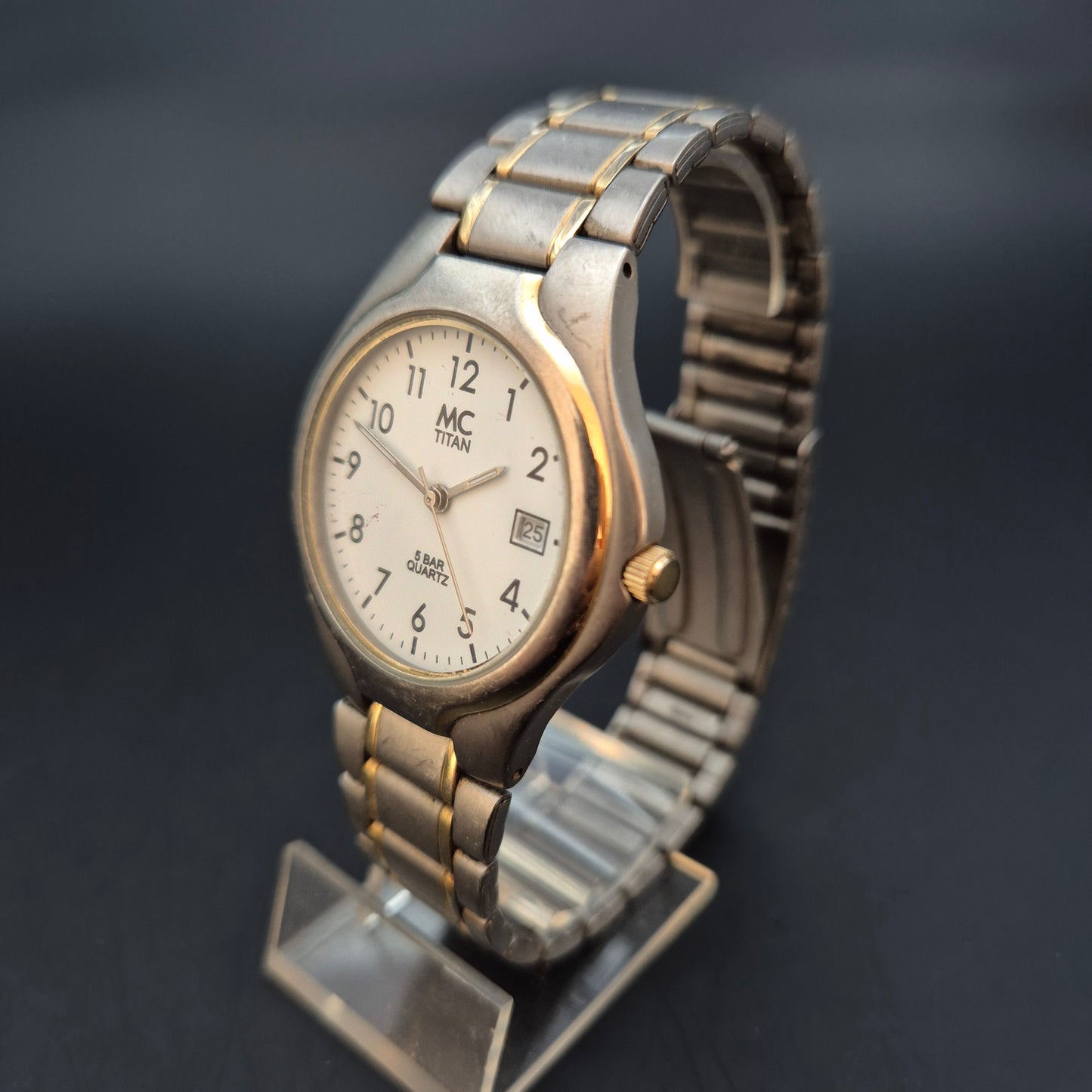 MC Titan Damen Uhr – Quarz mit Datum, 5 Bar wasserdicht