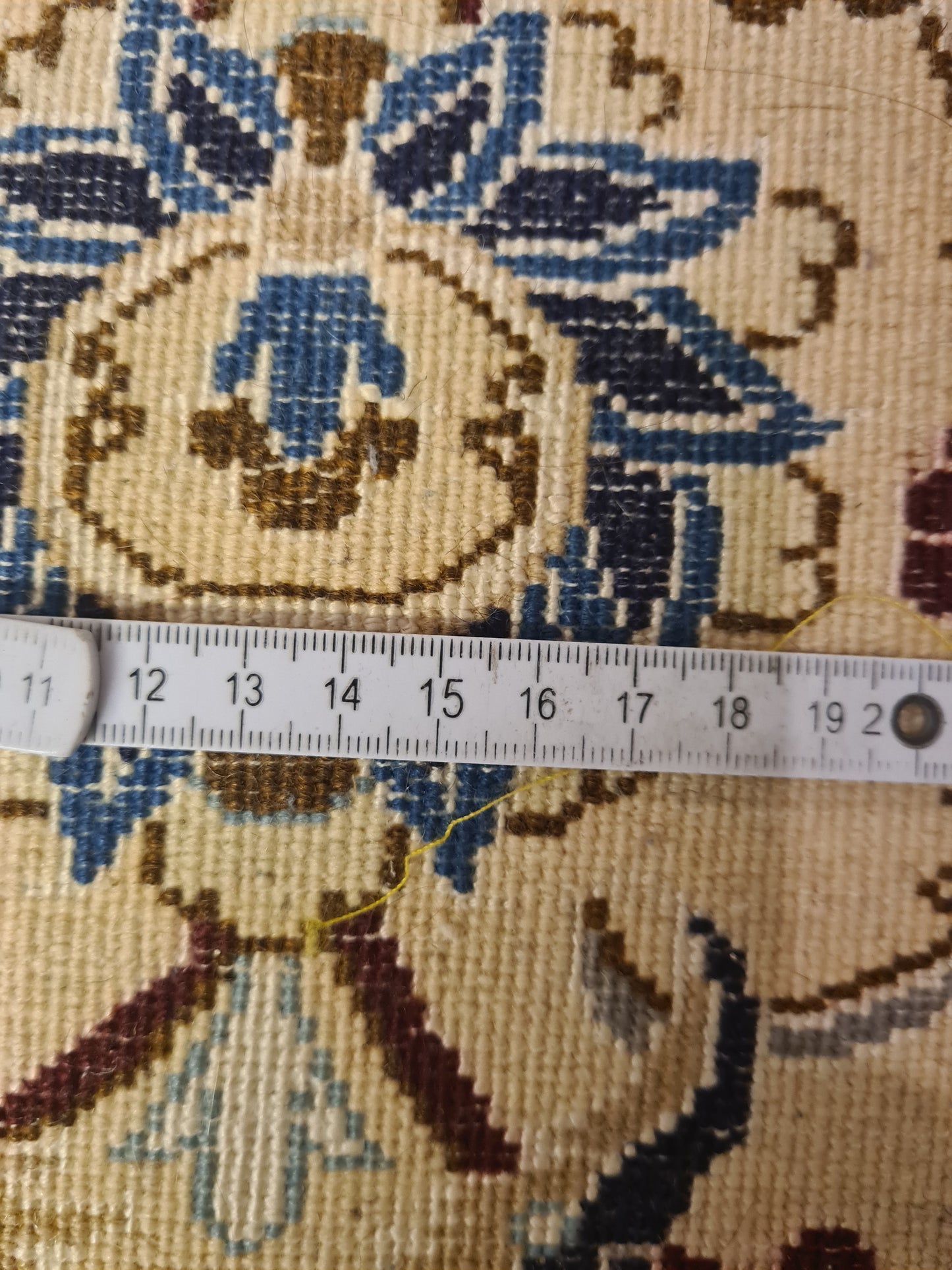 Perserteppich Orientteppich Handgeknüpfter Teppich Nain 9la 410x310cm