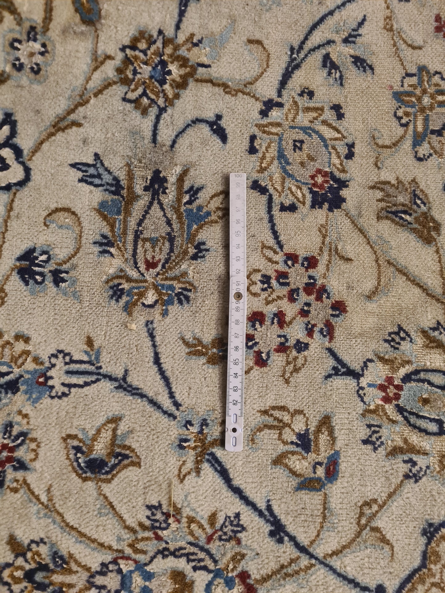 Perserteppich Orientteppich Handgeknüpfter Teppich Nain 9la 410x310cm
