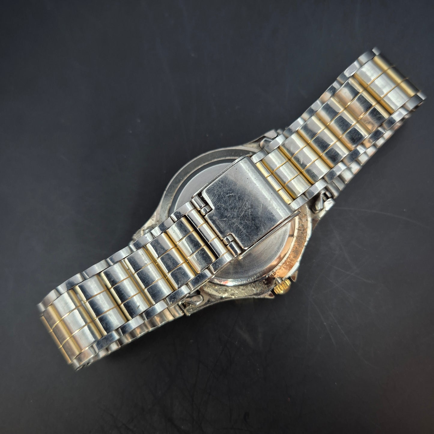 In Time Damen Uhr – Quarz, Bicolor-Design