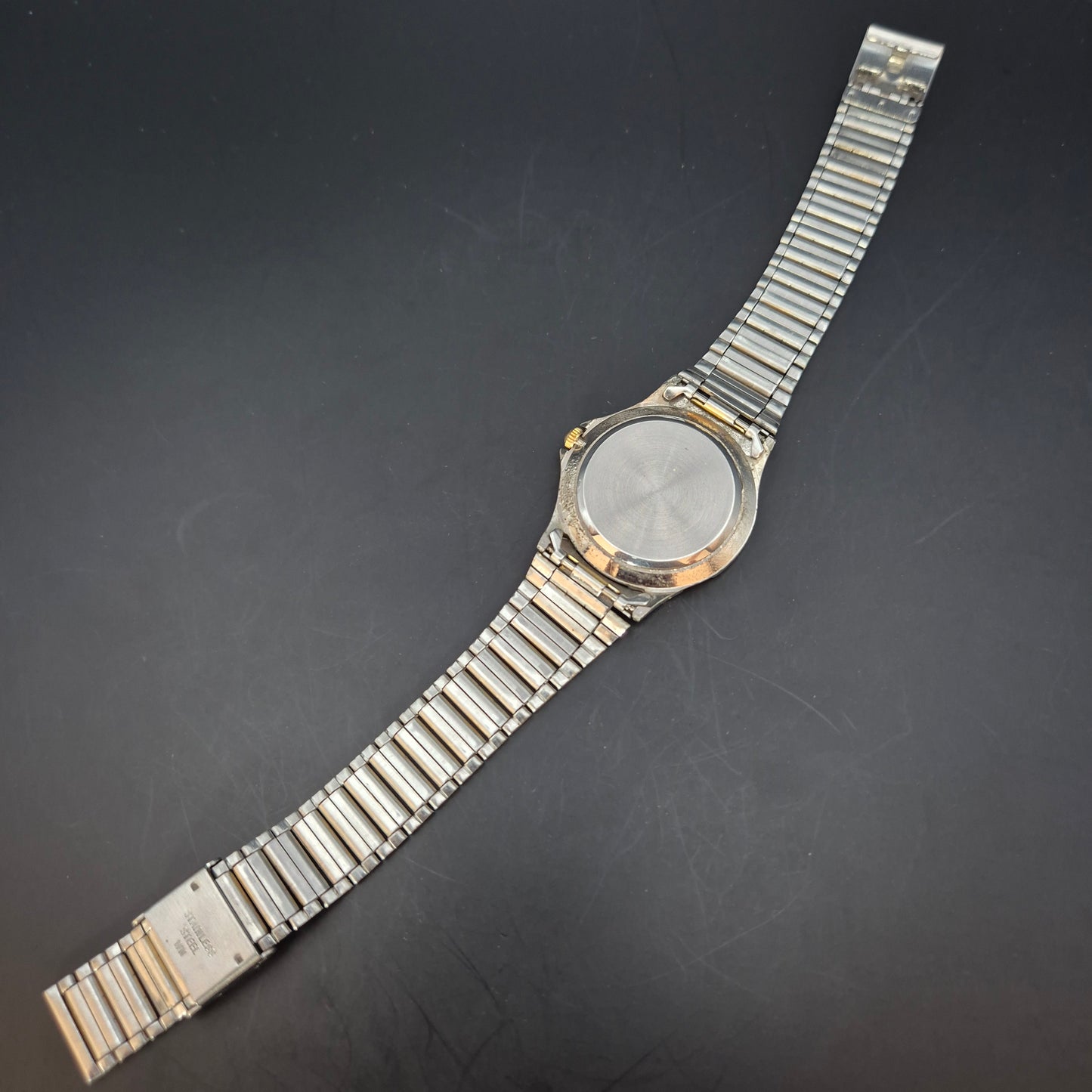 In Time Damen Uhr – Quarz, Bicolor-Design