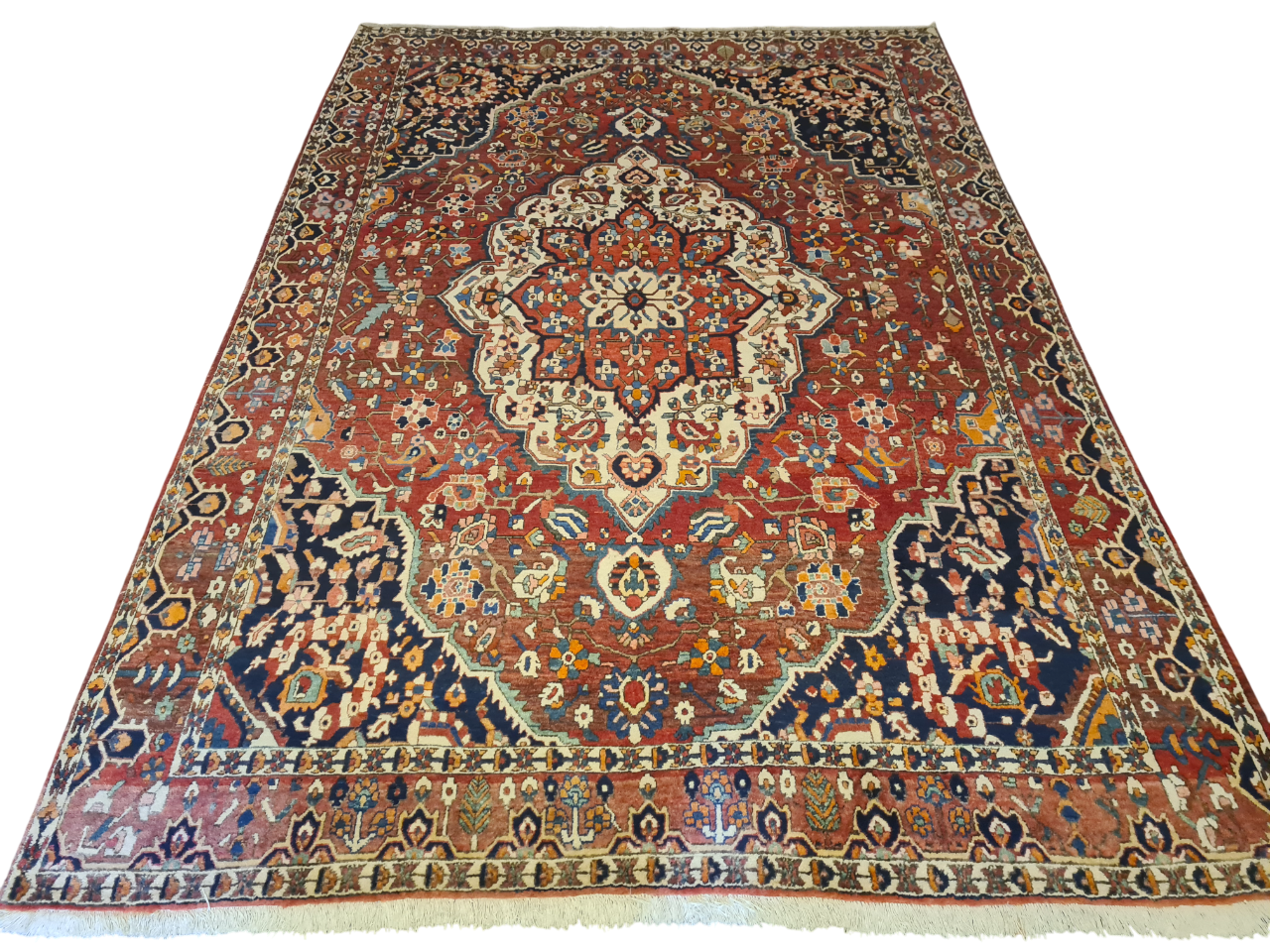 Perserteppich Orientteppich Handgeknüpfter Teppich Bachtiar 330x230cm