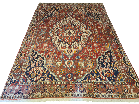 Perserteppich Orientteppich Handgeknüpfter Teppich Bachtiar 330x230cm