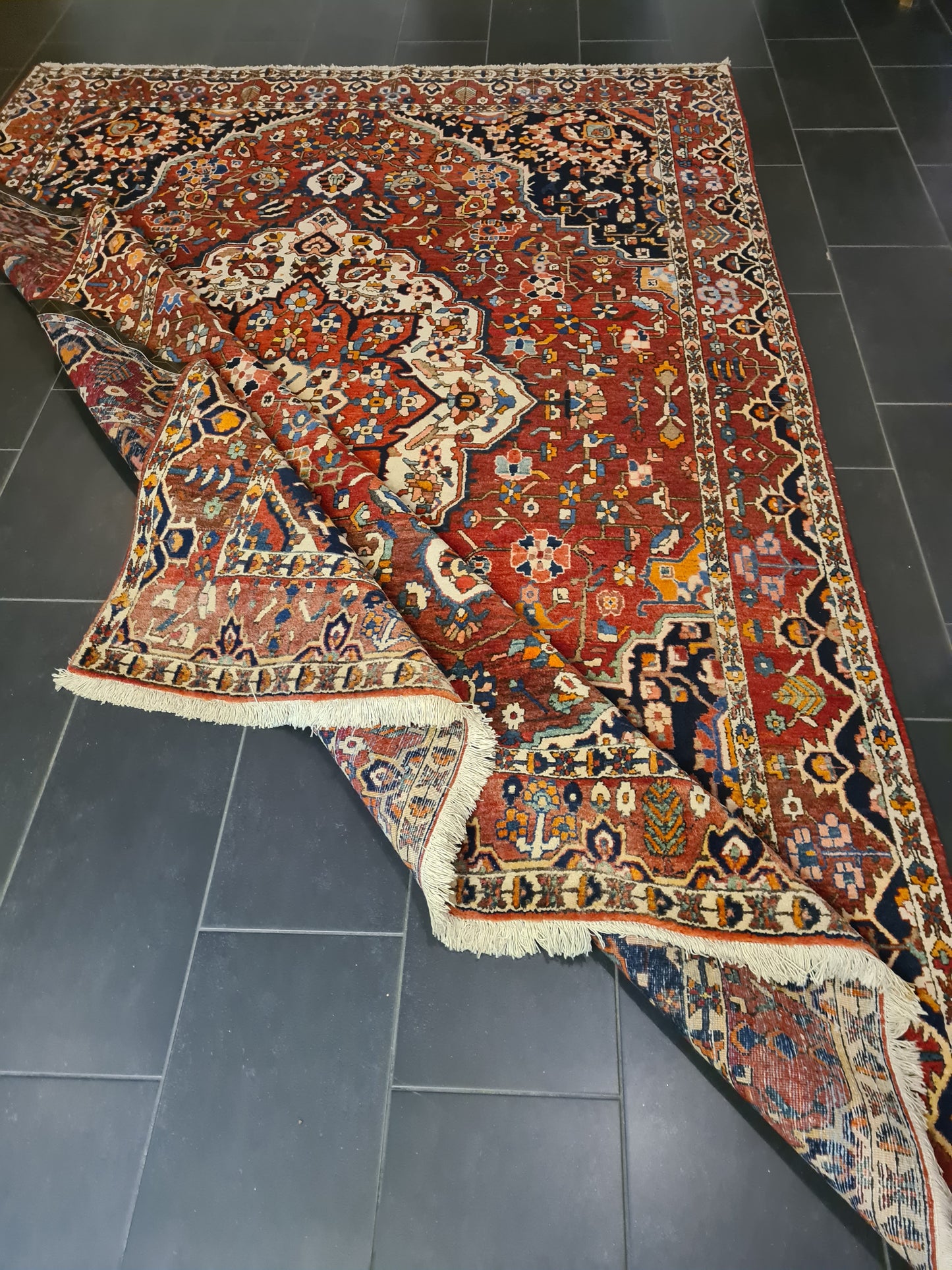 Perserteppich Orientteppich Handgeknüpfter Teppich Bachtiar 330x230cm