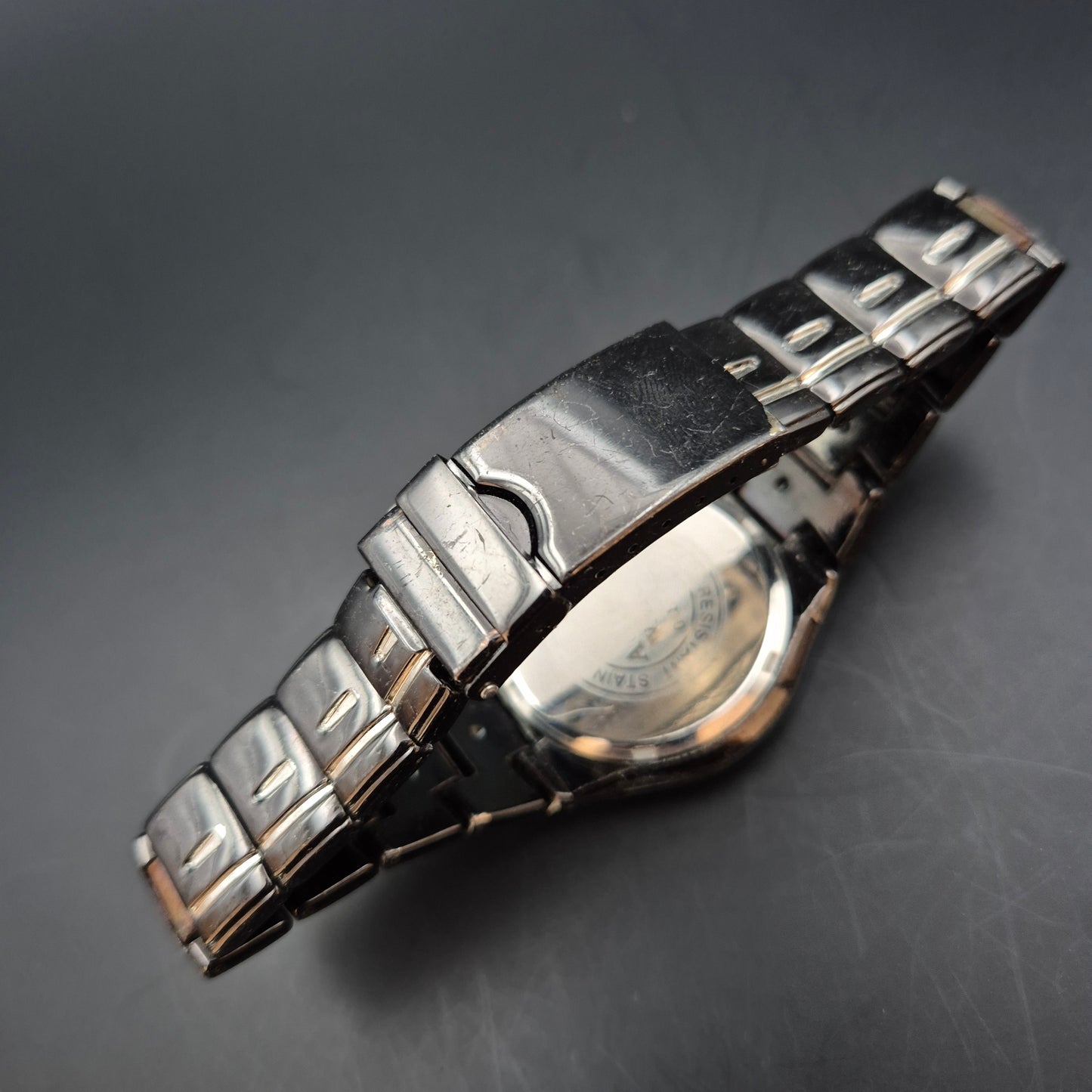 Agnex Watch Herren Uhr – Quarz, Goldzifferblatt mit Datumsanzeige