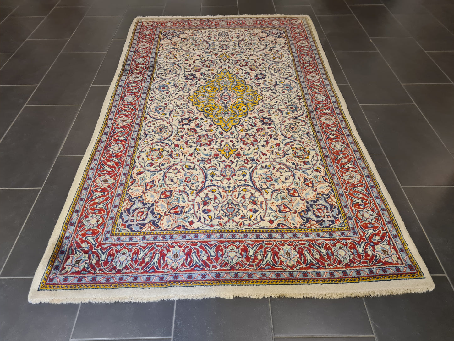 Perserteppich Orientteppich Handgeknüpfter Teppich Sarough 230x135cm