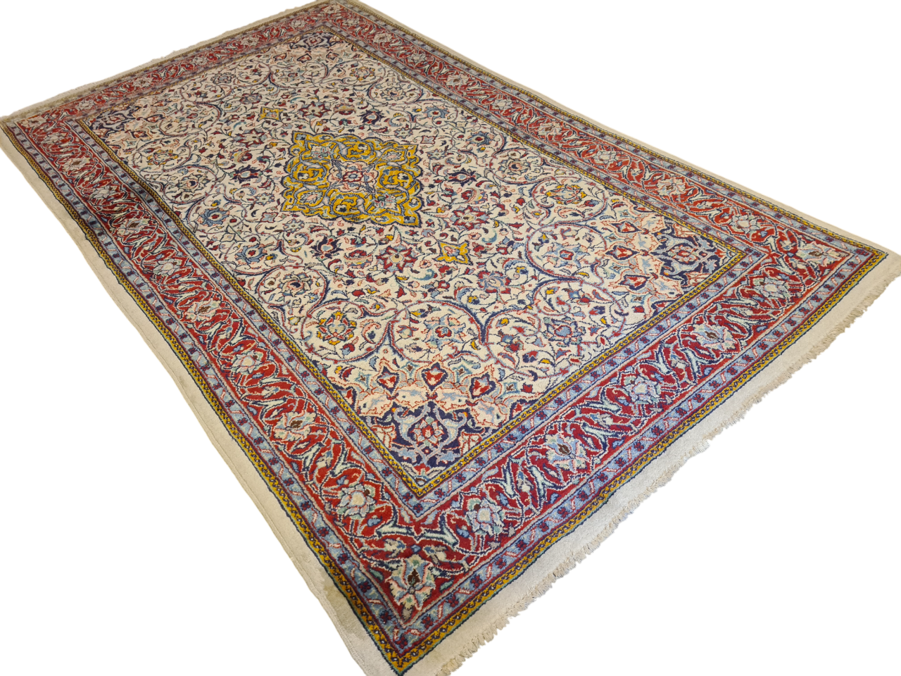 Perserteppich Orientteppich Handgeknüpfter Teppich Sarough 230x135cm