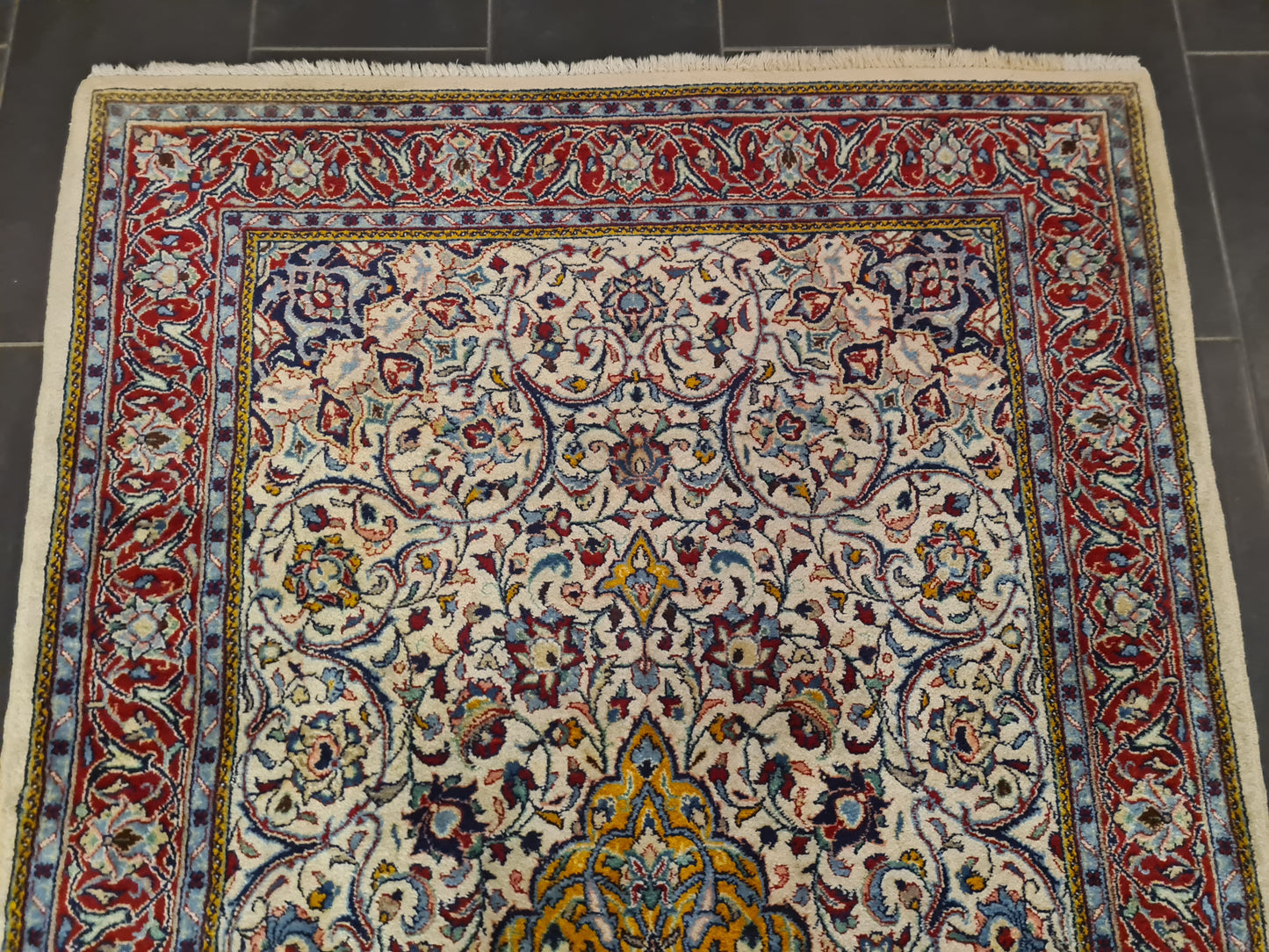 Perserteppich Orientteppich Handgeknüpfter Teppich Sarough 230x135cm