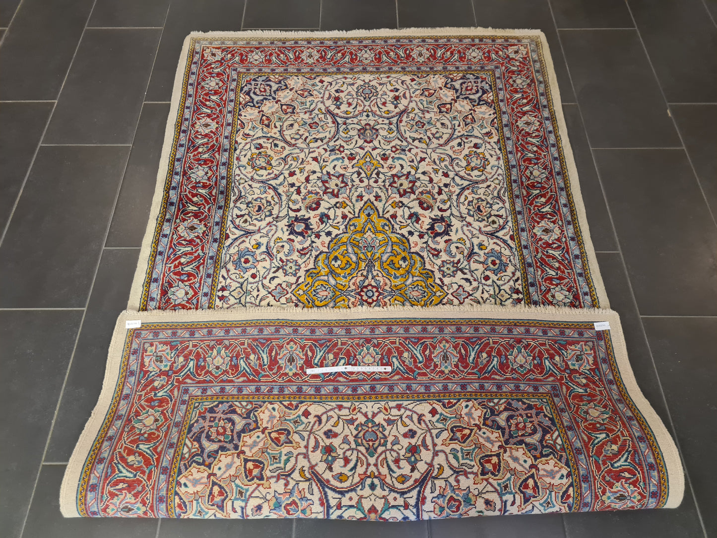 Perserteppich Orientteppich Handgeknüpfter Teppich Sarough 230x135cm