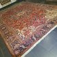 Perserteppich Orientteppich Handgeknüpfter Teppich Heris 430x300cm
