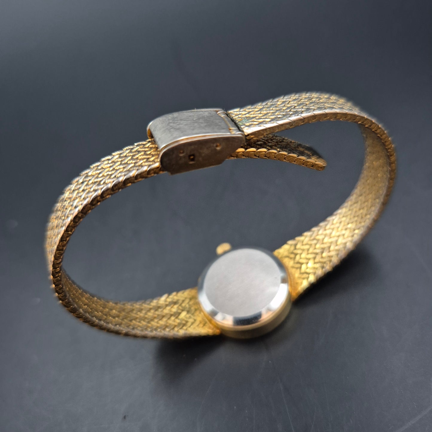 MVB Damen Uhr – Quarz, Goldfarben mit Zirkonias