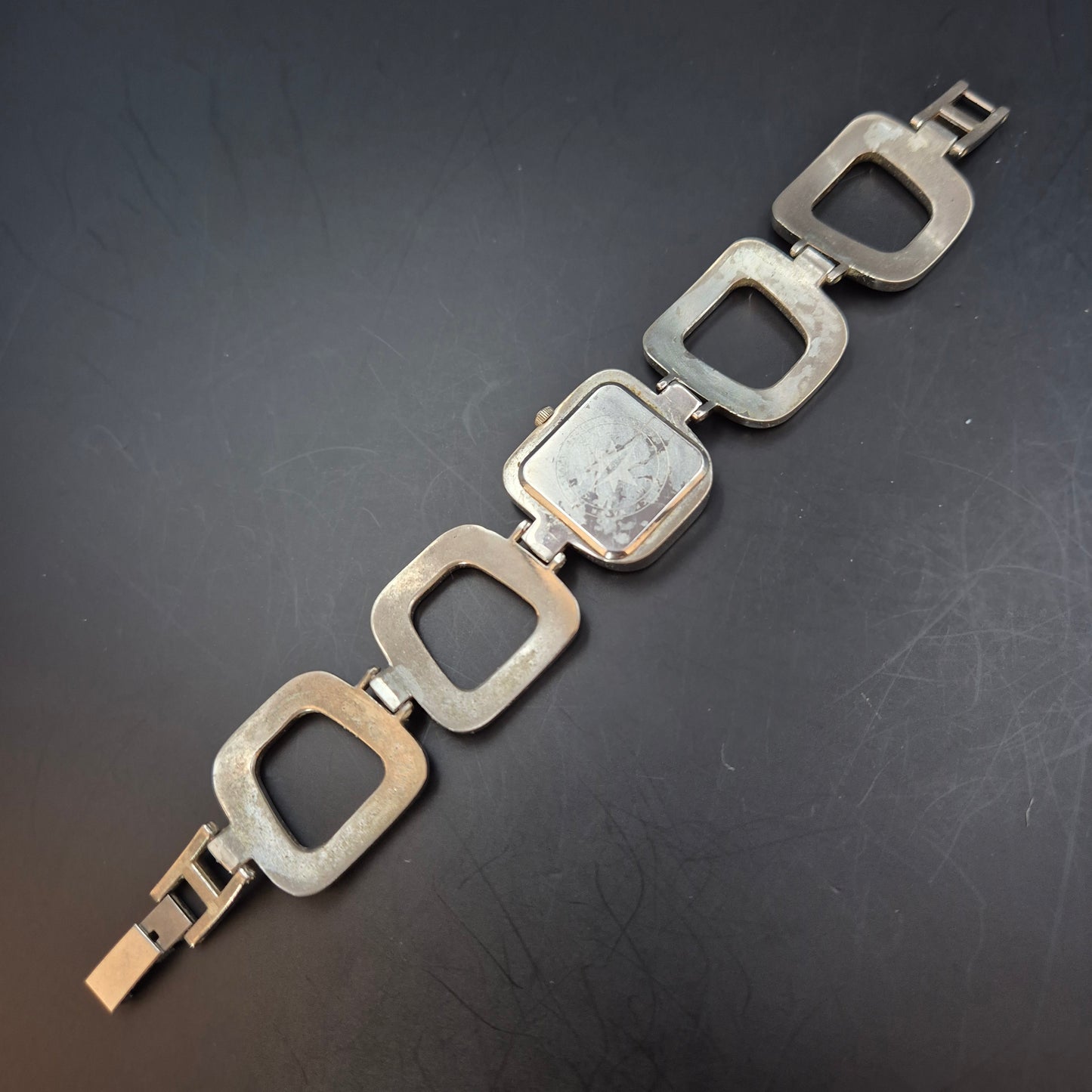 D&G Damen Uhr – Quarz, Türkis mit Gliederarmband