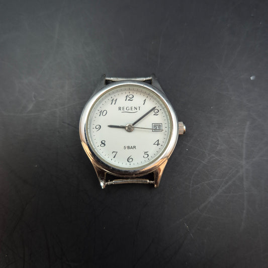 Regent Damen Uhr – Quarz mit Datum, 5 Bar wasserdicht (ohne Armband)