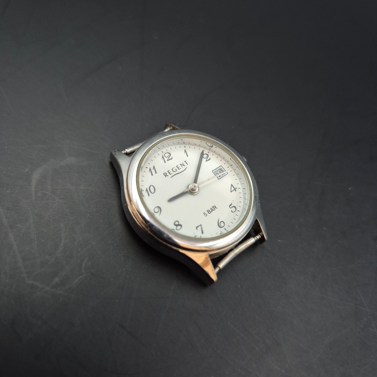 Regent Damen Uhr – Quarz mit Datum, 5 Bar wasserdicht (ohne Armband)