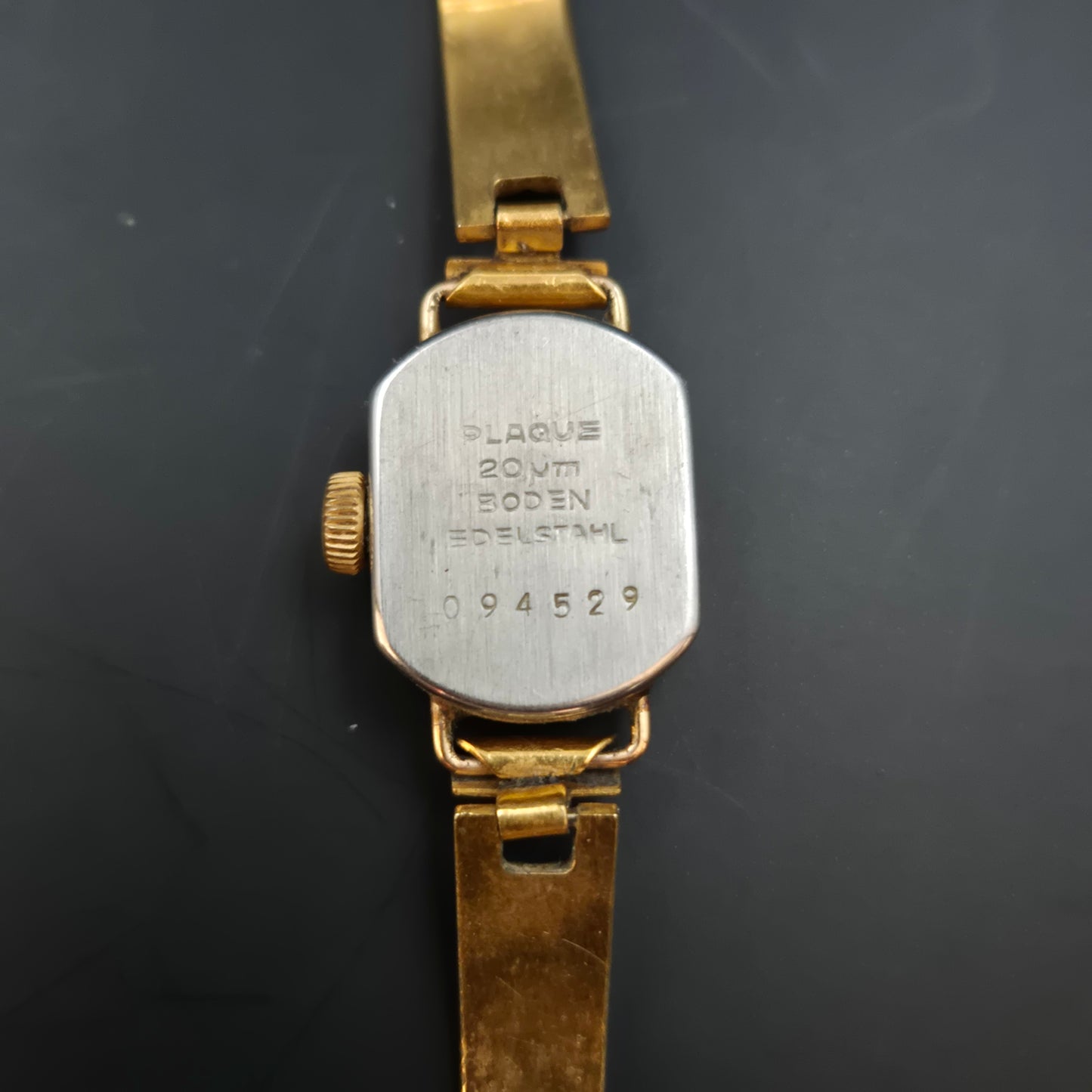 Mikla Damen Uhr – Vintage, 17 Rubis, Gold Doublé