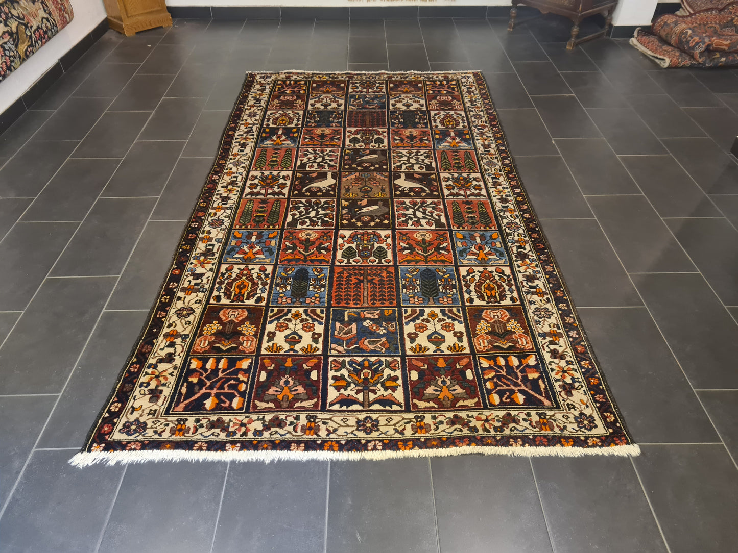 Perserteppich Orientteppich Handgeknüpfter Teppich Bachtiar 305x170cm