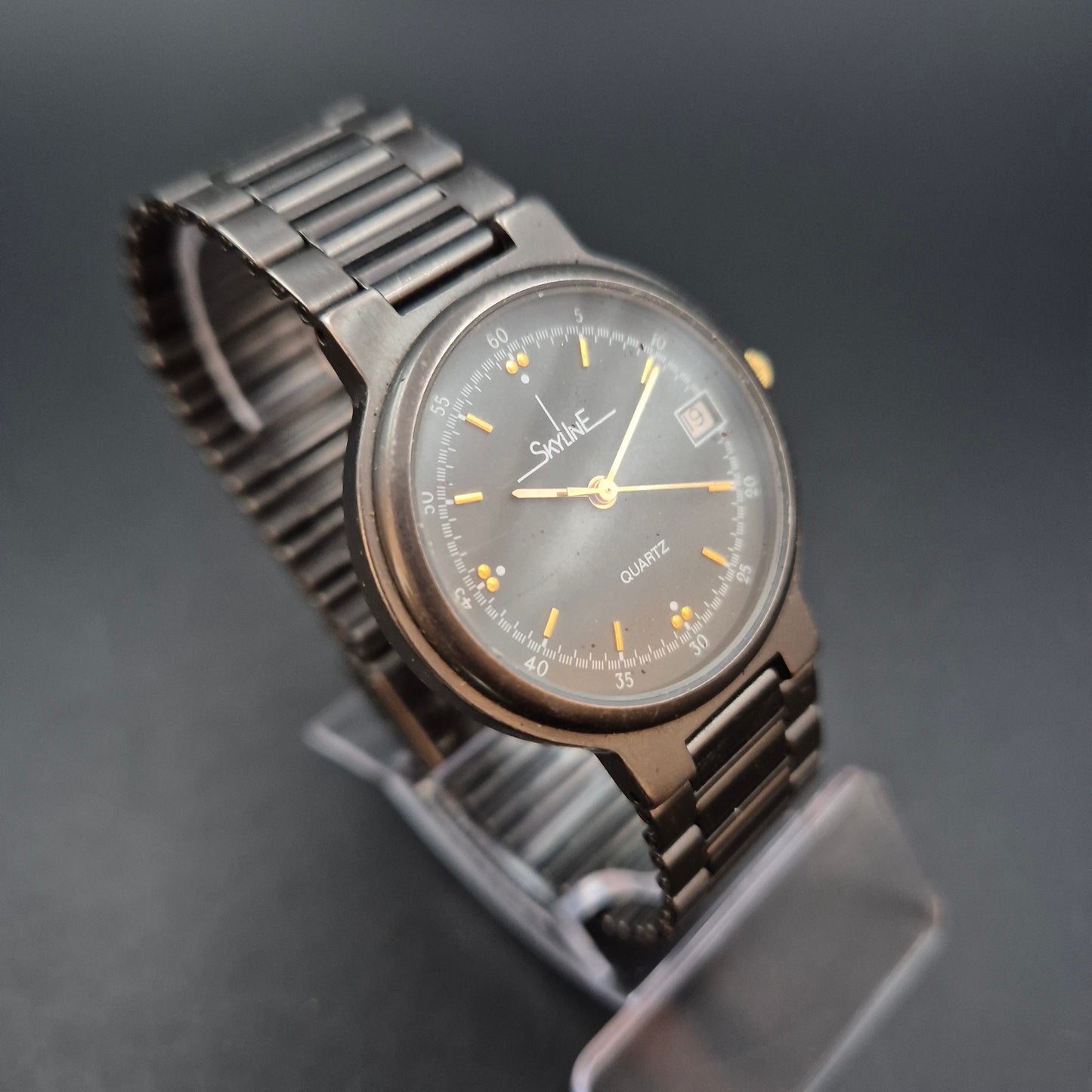 Skyline Herren Uhr – Quarz mit Datum, 3 Bar wasserdicht