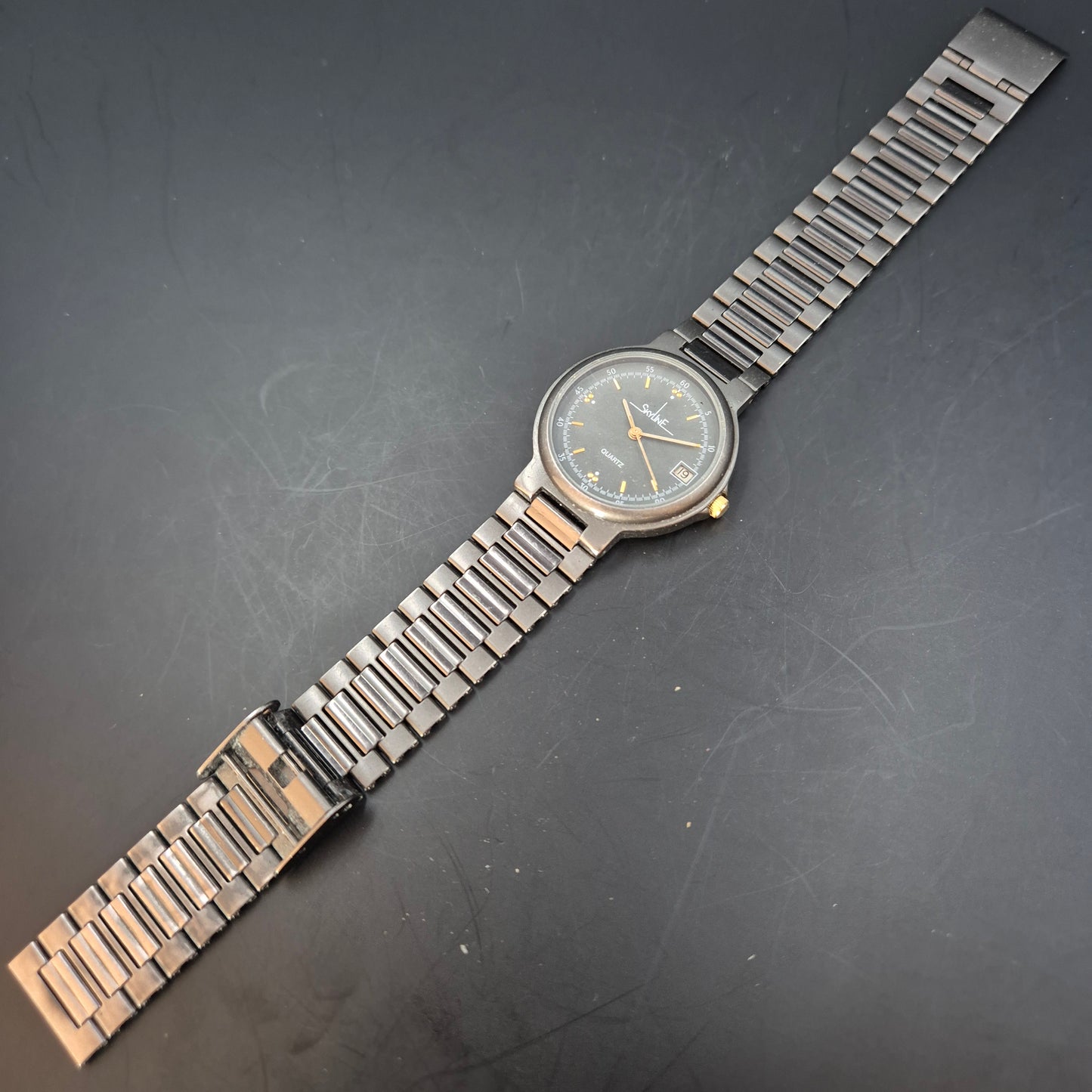 Skyline Herren Uhr – Quarz mit Datum, 3 Bar wasserdicht