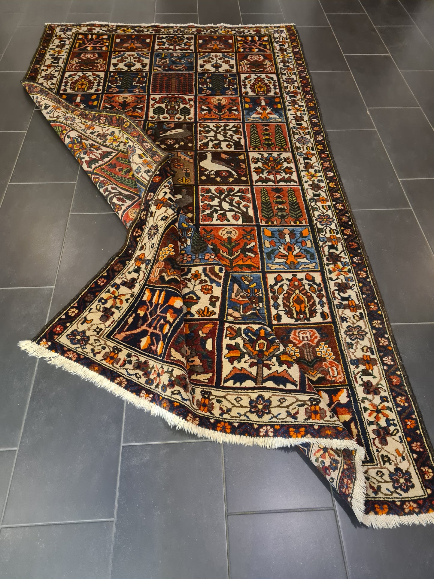 Perserteppich Orientteppich Handgeknüpfter Teppich Bachtiar 305x170cm