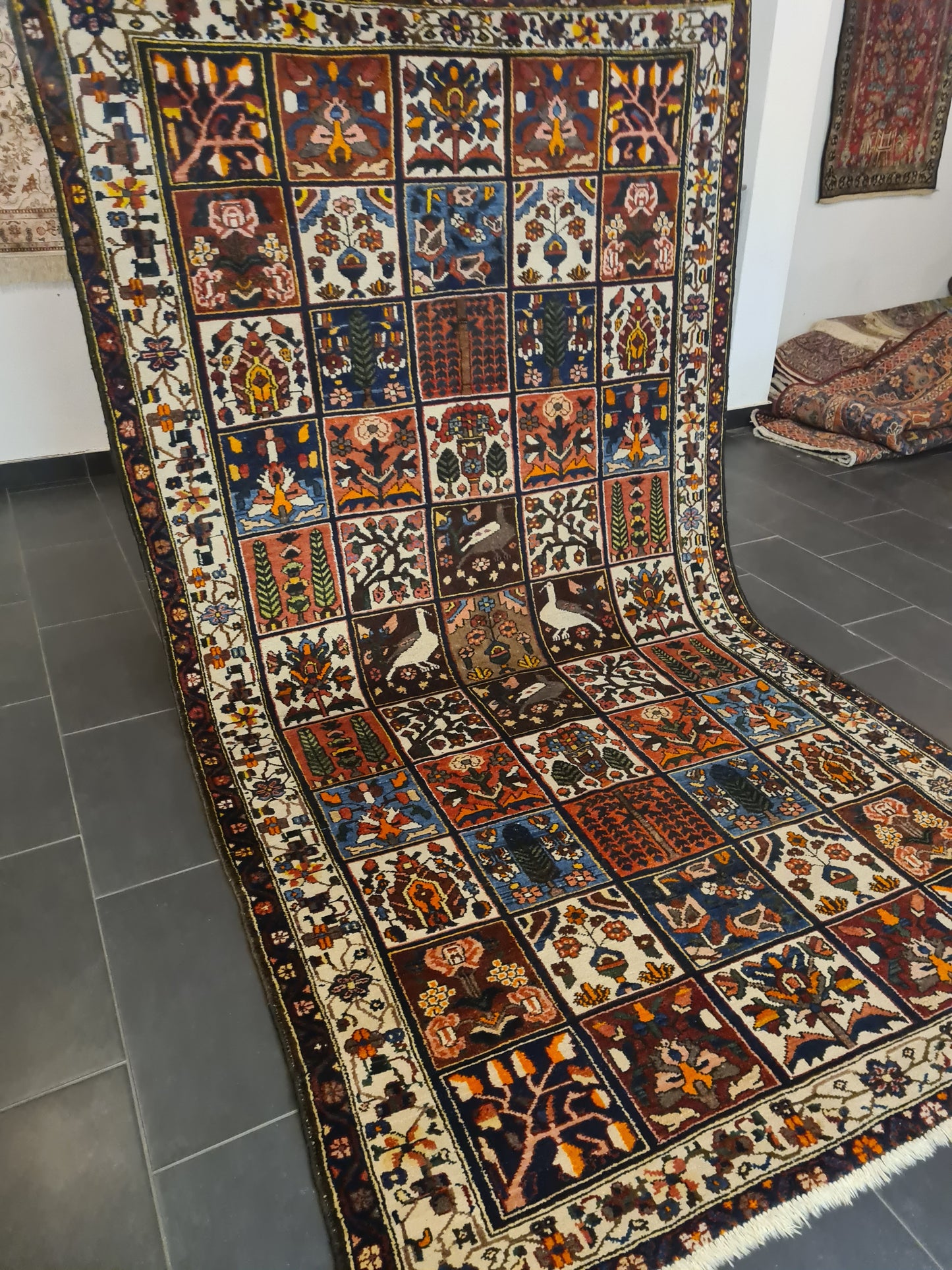 Perserteppich Orientteppich Handgeknüpfter Teppich Bachtiar 305x170cm