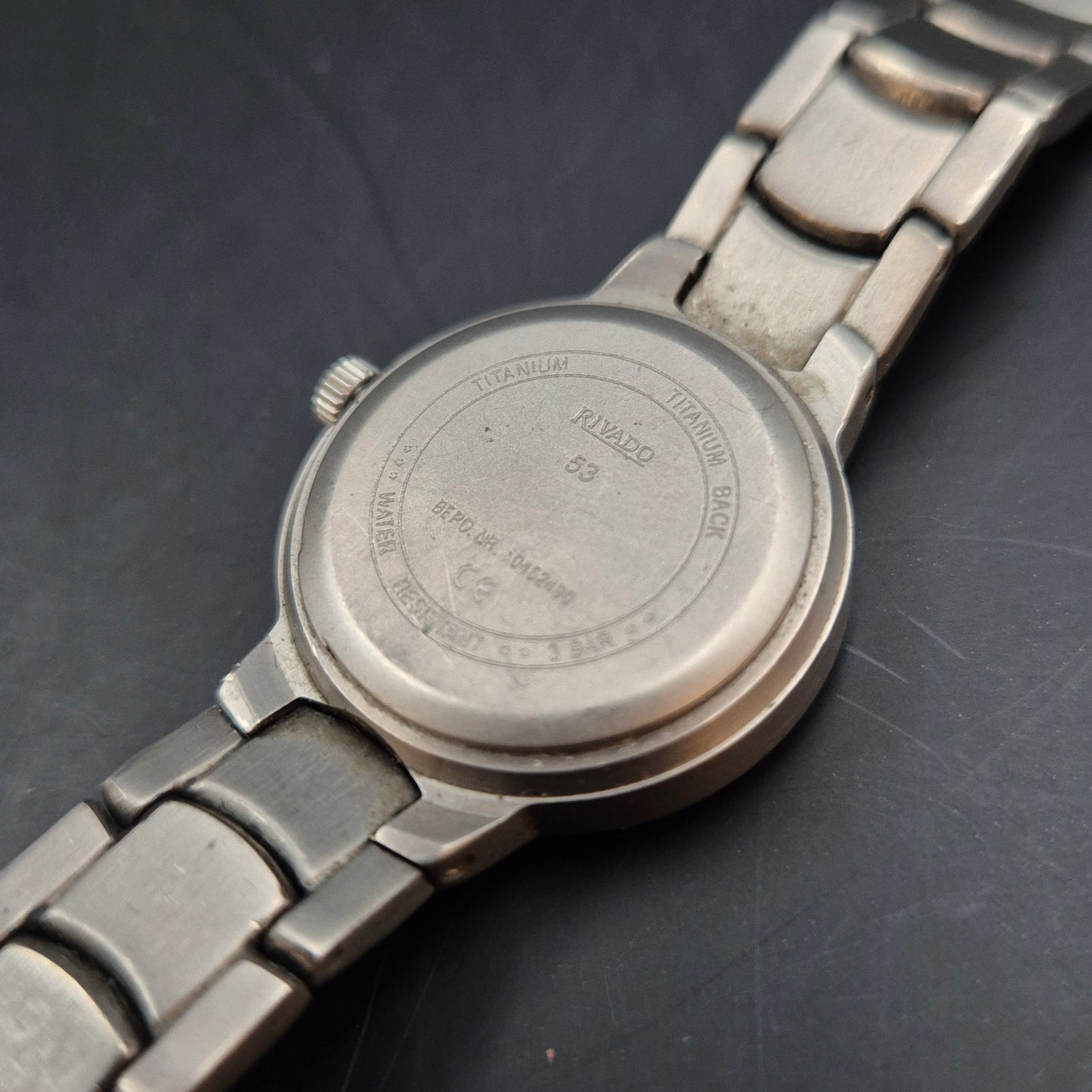 Rivado Damen Uhr – Quarz, Titan mit Strass-Akzenten