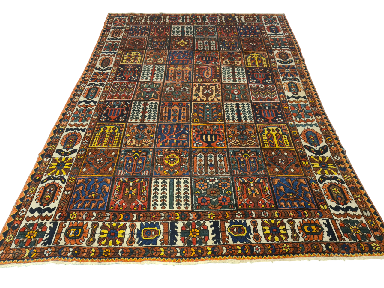 Perserteppich Orientteppich Handgeknüpfter Teppich Bachtiar 305x230cm