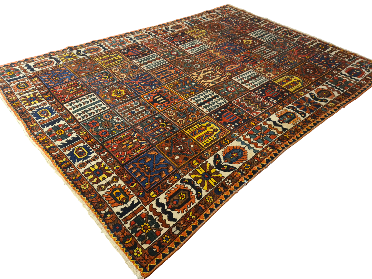 Perserteppich Orientteppich Handgeknüpfter Teppich Bachtiar 305x230cm