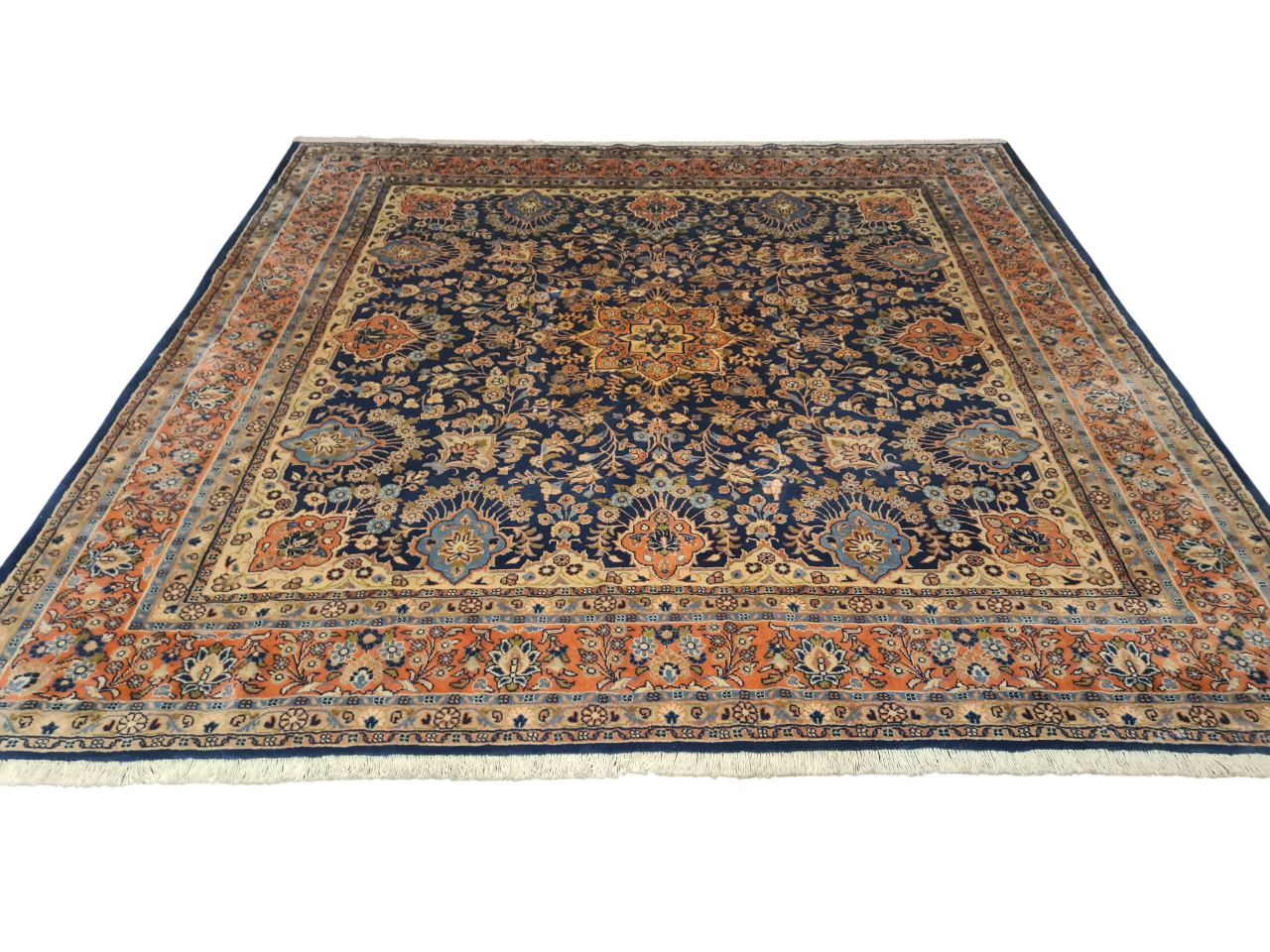 Perserteppich Orientteppich Handgeknüpfter Teppich Sarough 270x270cm