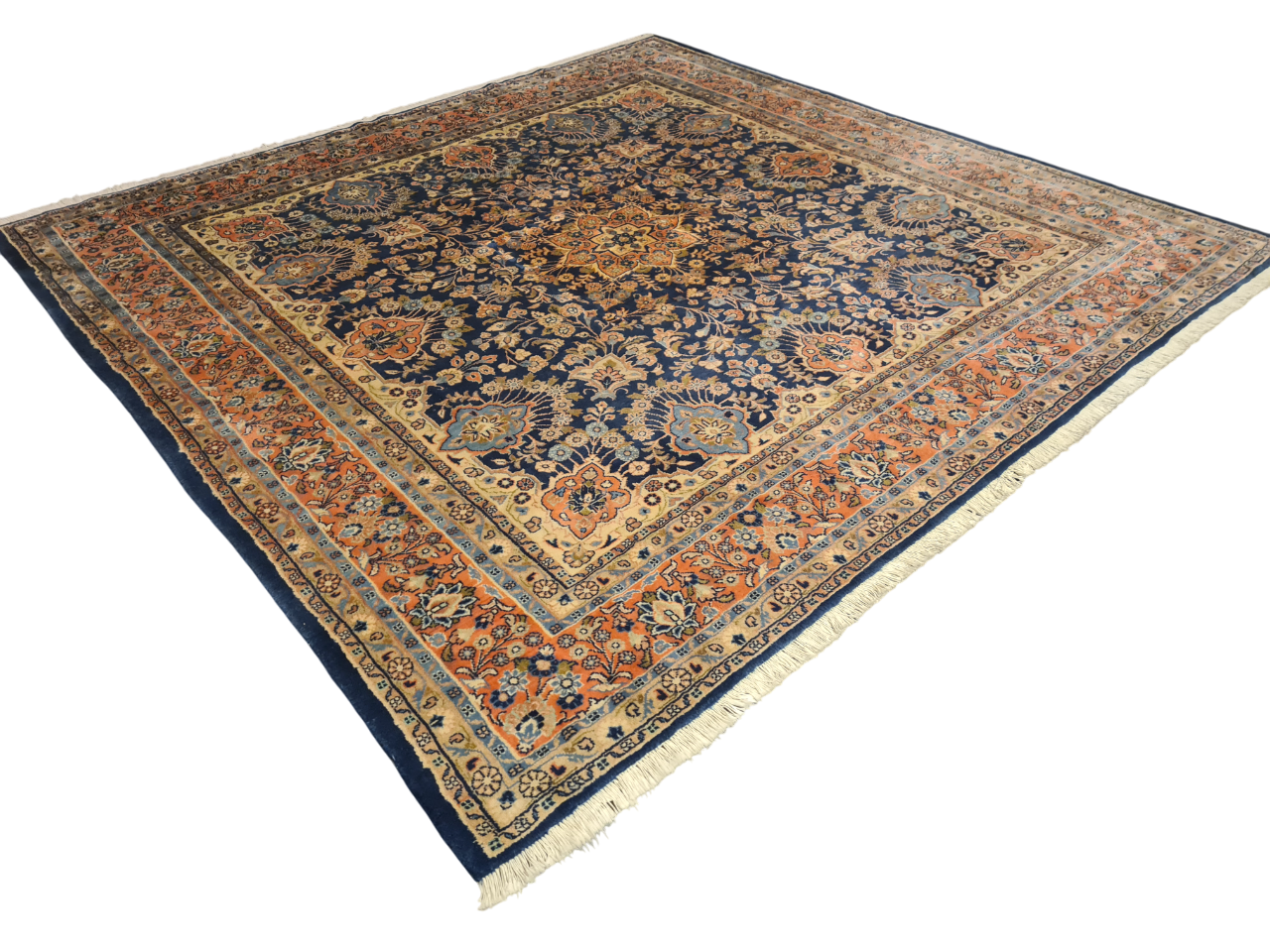 Perserteppich Orientteppich Handgeknüpfter Teppich Sarough 270x270cm