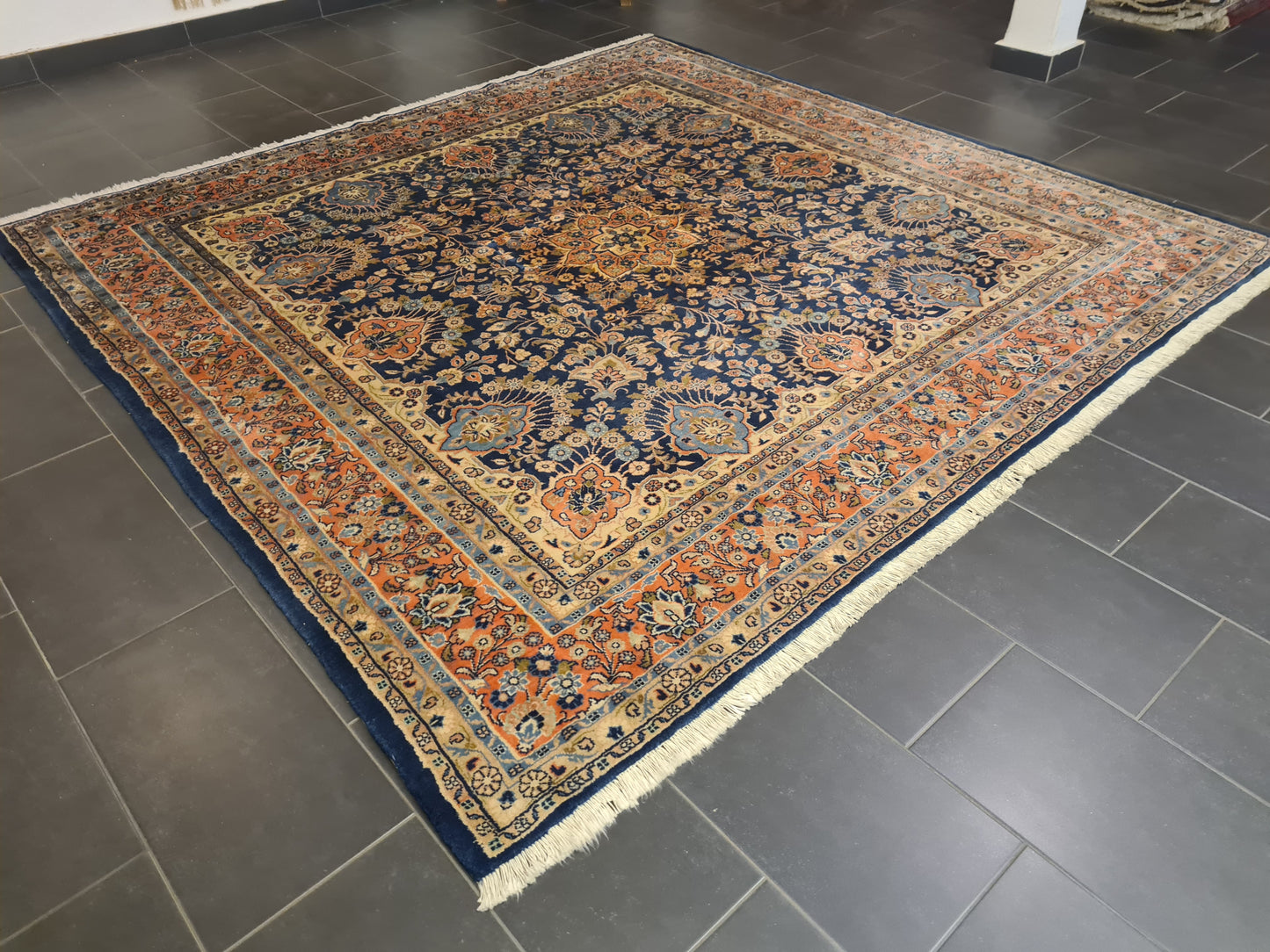 Perserteppich Orientteppich Handgeknüpfter Teppich Sarough 270x270cm