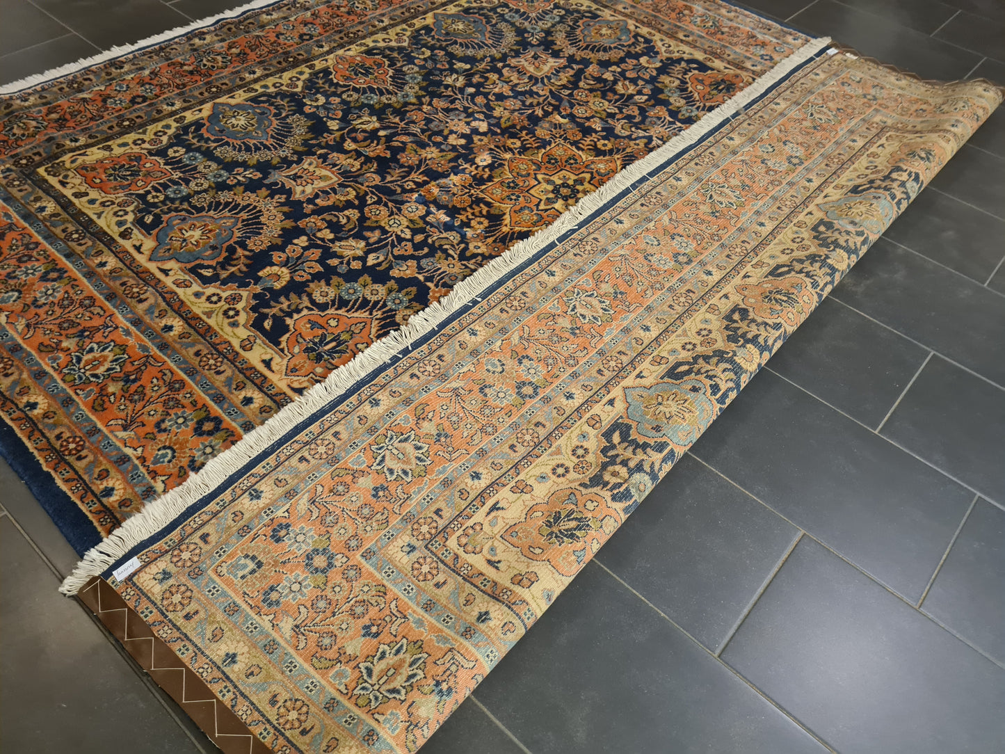 Perserteppich Orientteppich Handgeknüpfter Teppich Sarough 270x270cm