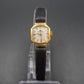Vintage Dugena Damen Uhr – Elegantes Goldgehäuse mit Lederarmband