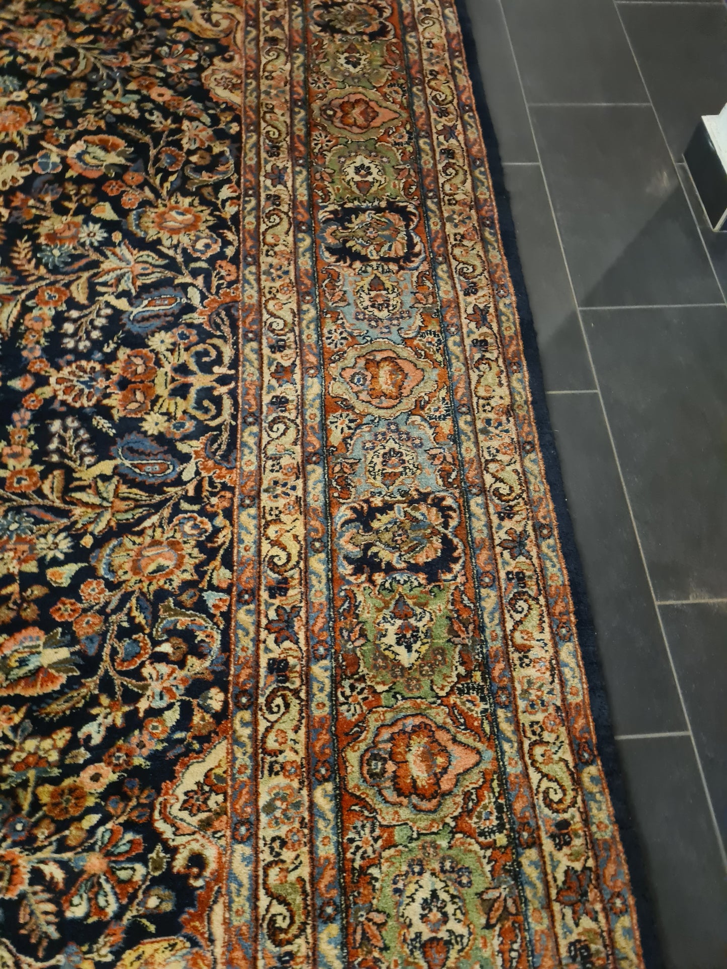 Perserteppich Orientteppich Handgeknüpfter Teppich Sarough 420x330cm