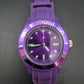 Auffällige Lila Silikon Uhr – Modern & Sportlich