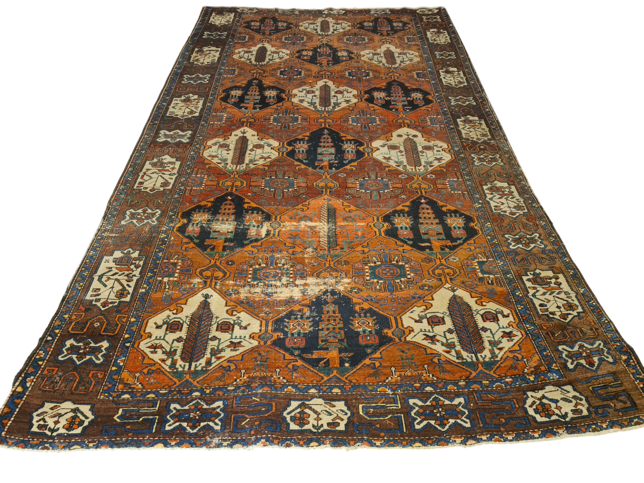 Perserteppich Orientteppich Handgeknüpfter Teppich Bachtiar 320x195cm