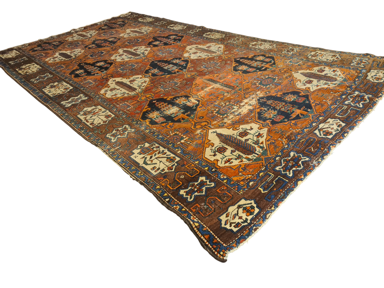 Perserteppich Orientteppich Handgeknüpfter Teppich Bachtiar 320x195cm