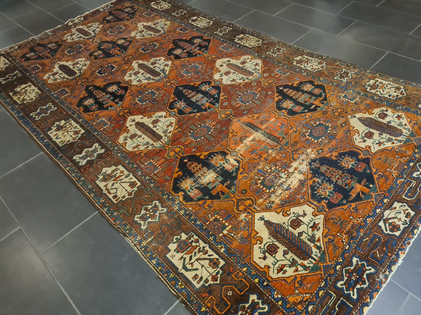 Perserteppich Orientteppich Handgeknüpfter Teppich Bachtiar 320x195cm