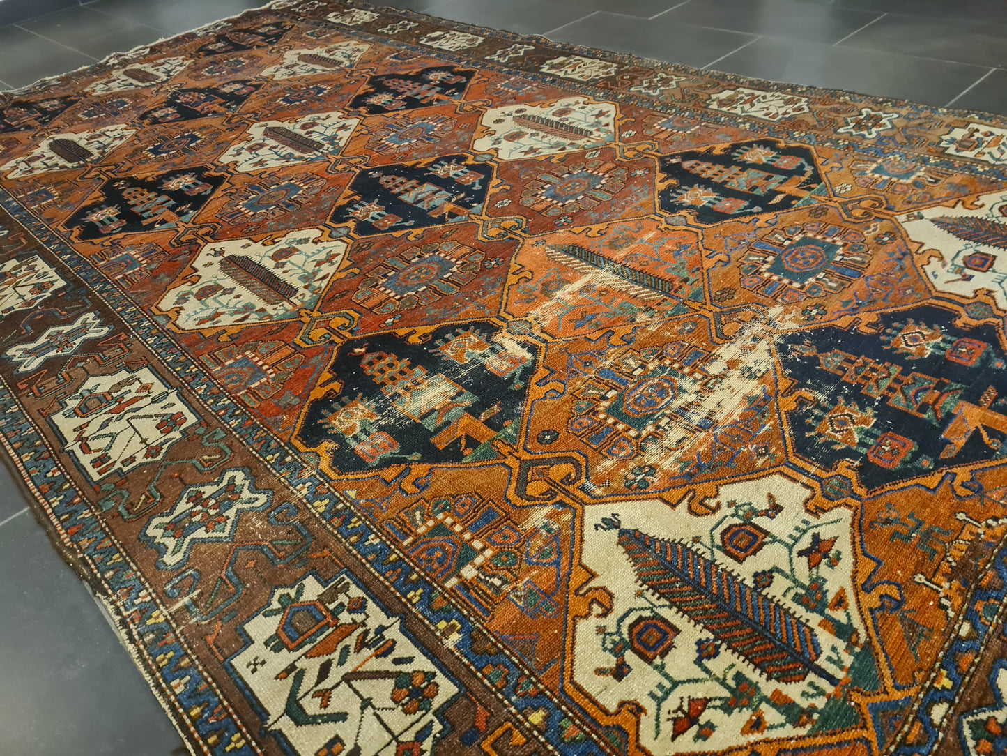 Perserteppich Orientteppich Handgeknüpfter Teppich Bachtiar 320x195cm