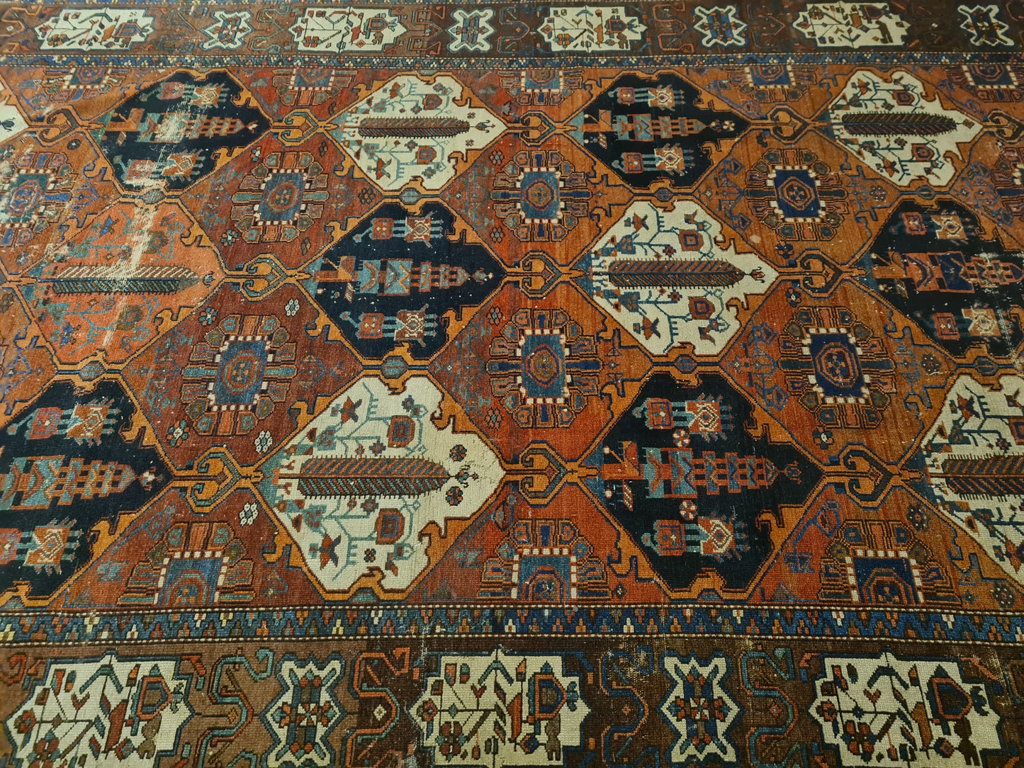 Perserteppich Orientteppich Handgeknüpfter Teppich Bachtiar 320x195cm