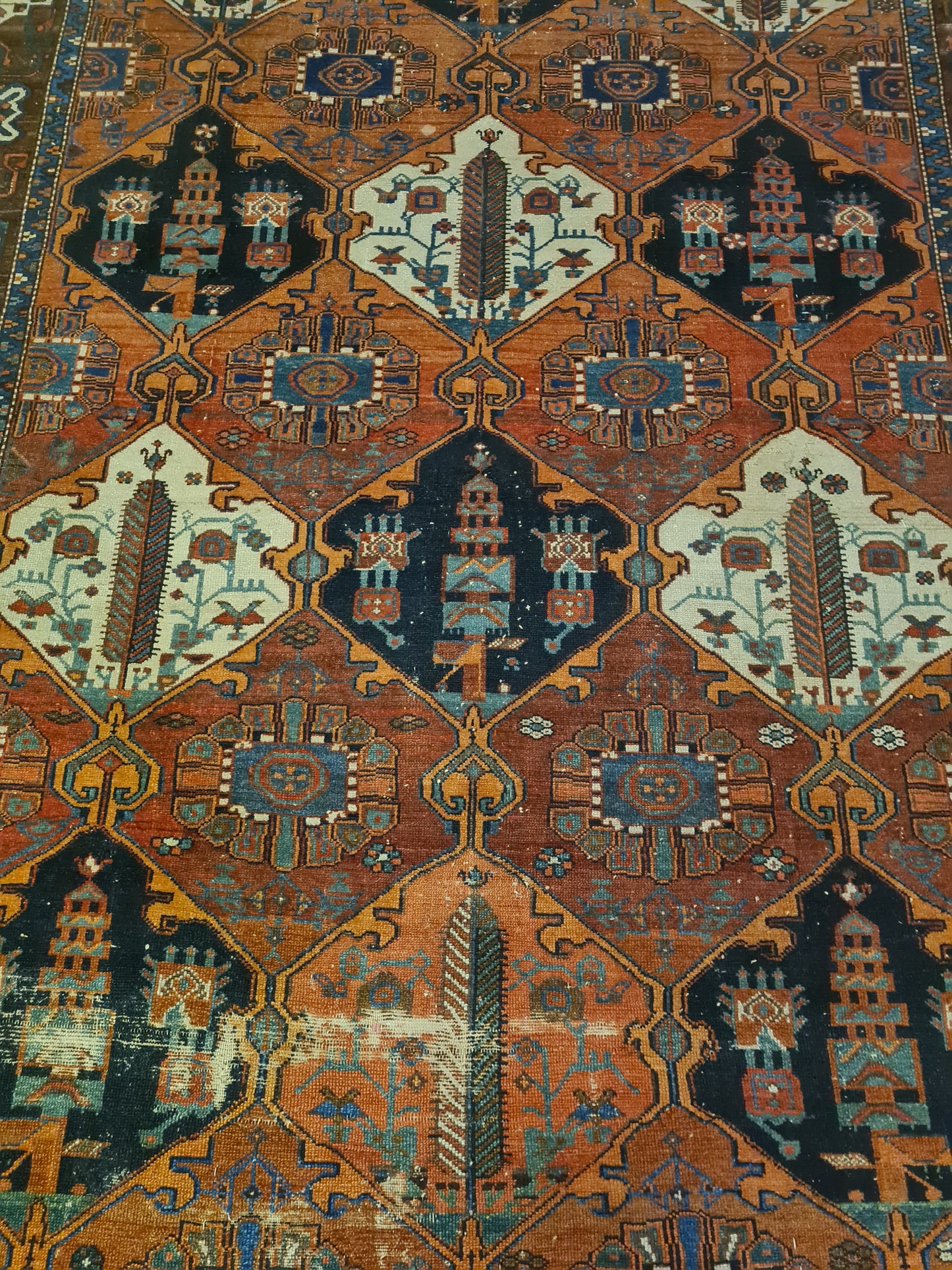 Perserteppich Orientteppich Handgeknüpfter Teppich Bachtiar 320x195cm