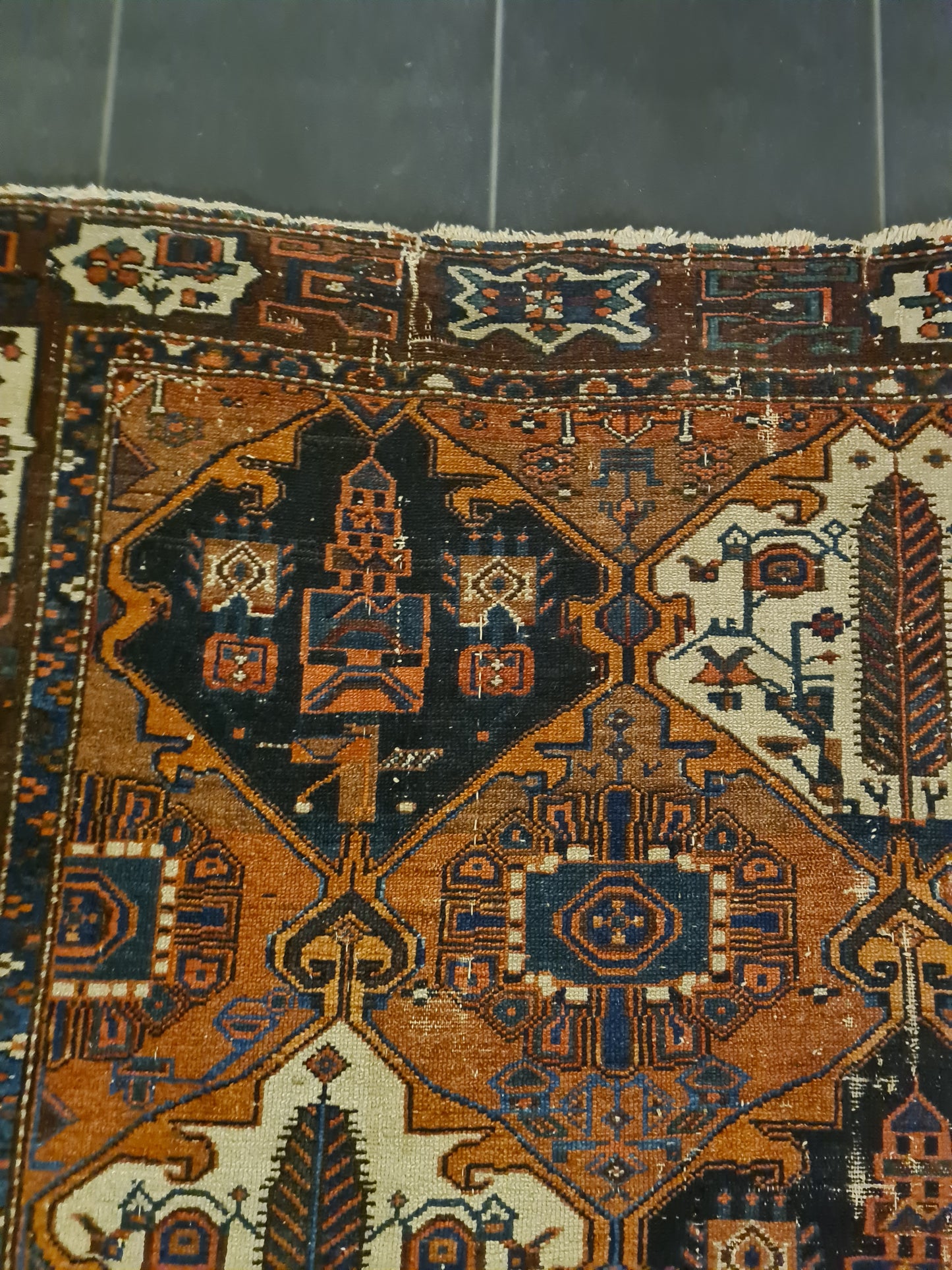 Perserteppich Orientteppich Handgeknüpfter Teppich Bachtiar 320x195cm