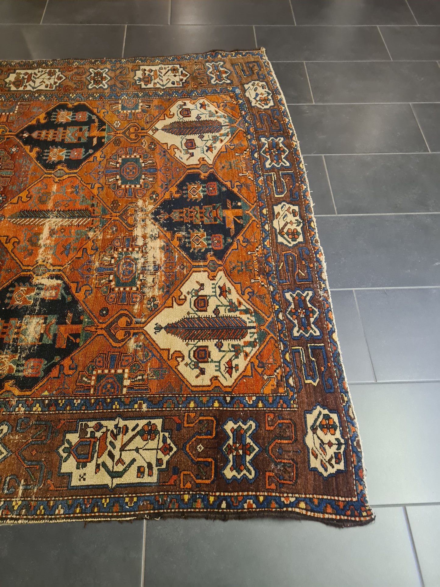 Perserteppich Orientteppich Handgeknüpfter Teppich Bachtiar 320x195cm