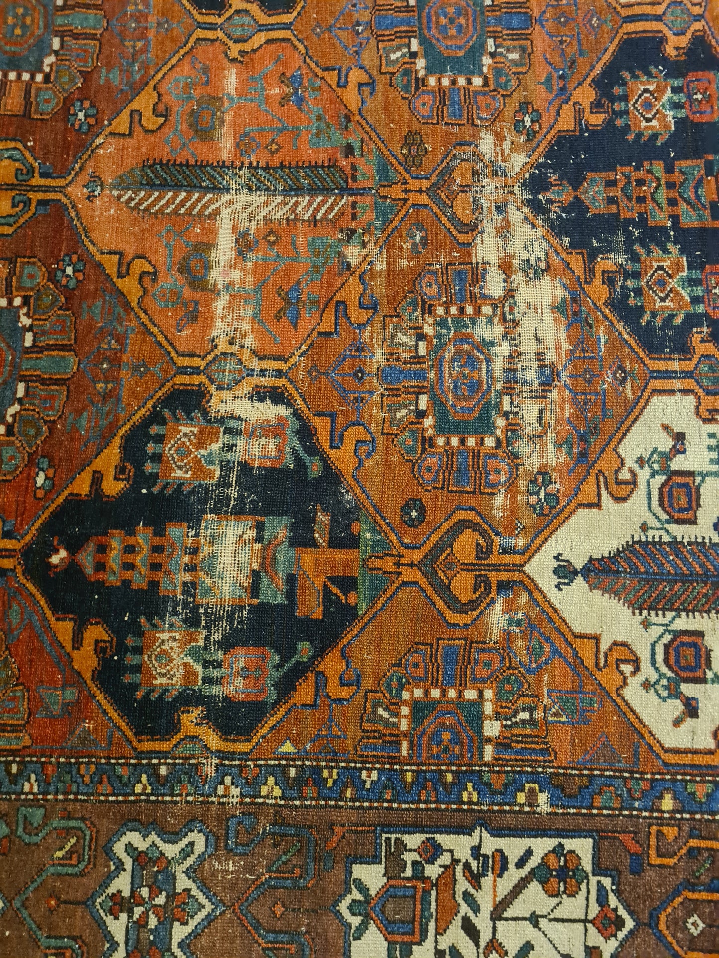 Perserteppich Orientteppich Handgeknüpfter Teppich Bachtiar 320x195cm