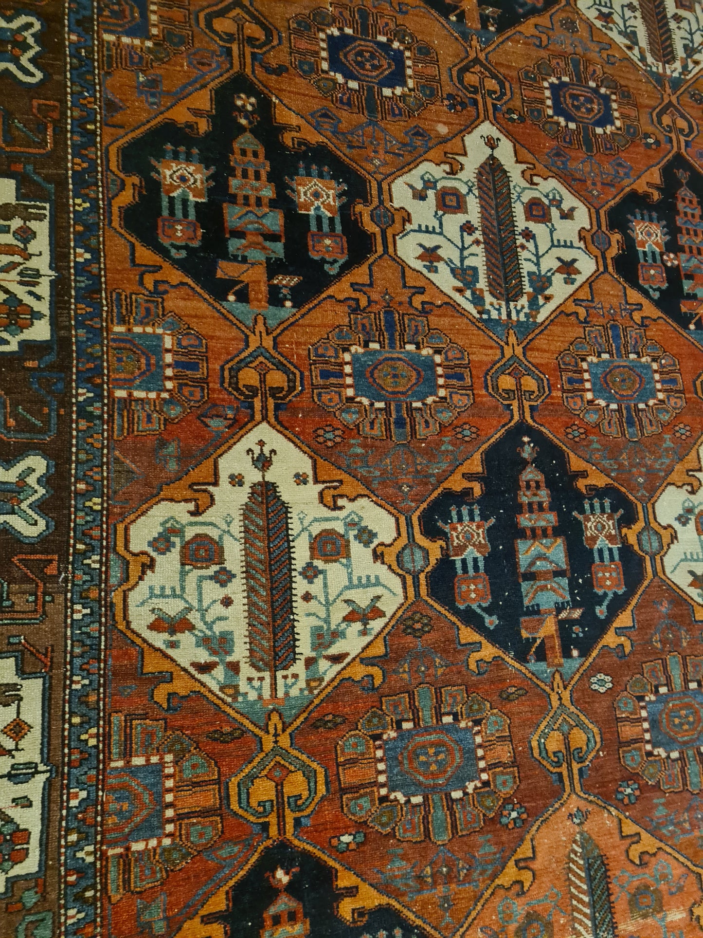 Perserteppich Orientteppich Handgeknüpfter Teppich Bachtiar 320x195cm