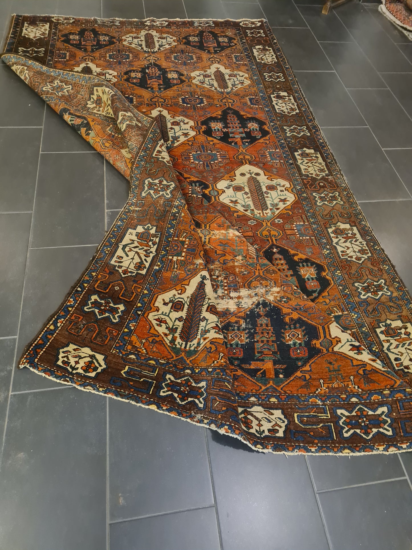 Perserteppich Orientteppich Handgeknüpfter Teppich Bachtiar 320x195cm