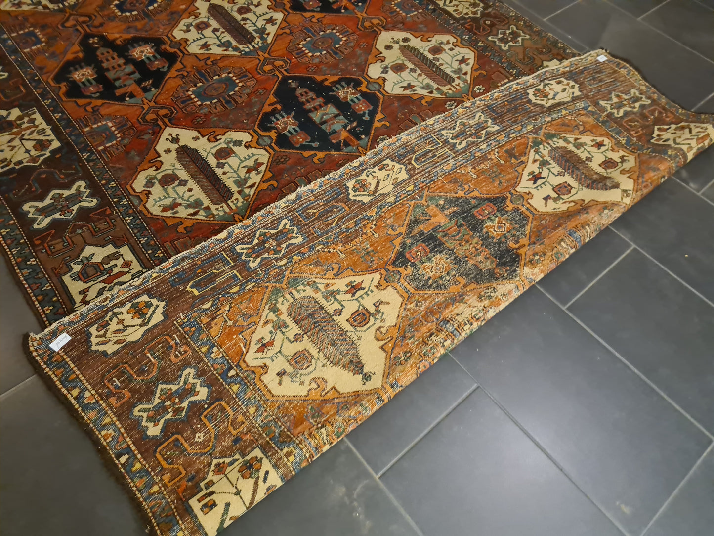 Perserteppich Orientteppich Handgeknüpfter Teppich Bachtiar 320x195cm