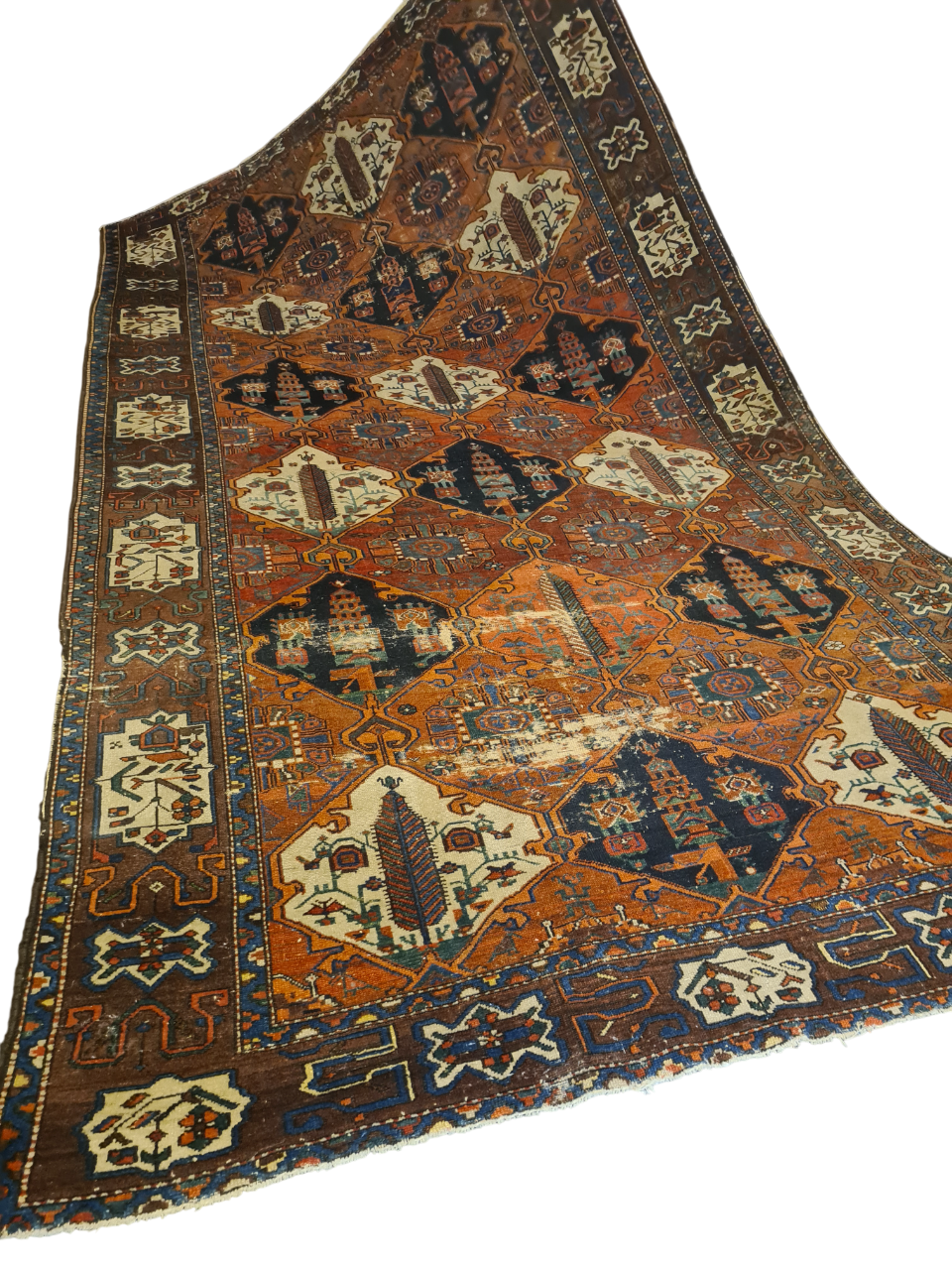 Perserteppich Orientteppich Handgeknüpfter Teppich Bachtiar 320x195cm