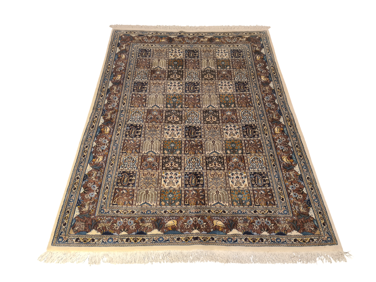 Perserteppich Orientteppich Handgeknüpfter Teppich Moud 205x155cm